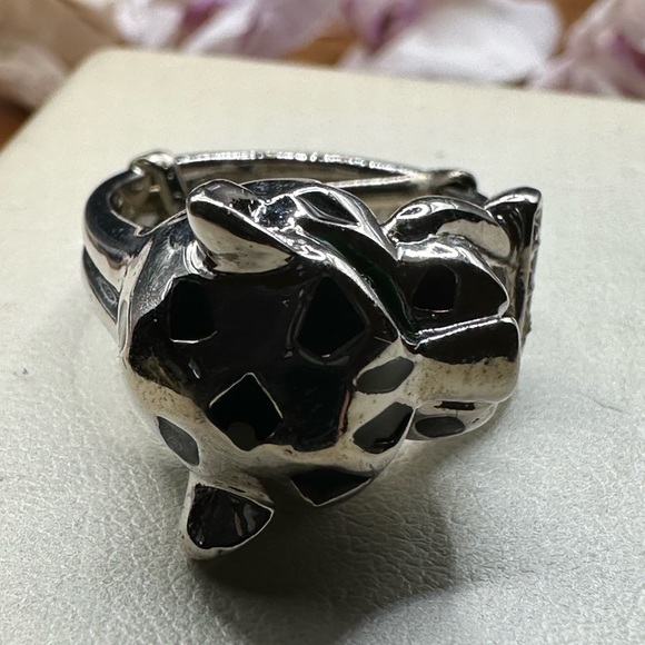 Silver Cat ring - Picture 11 of 14